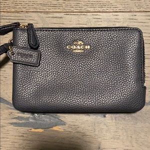 Coach Leather Wristlet
